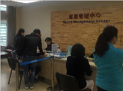 肖家河兴蓉社区组织开展计划生育困难育龄妇女免费体检工作